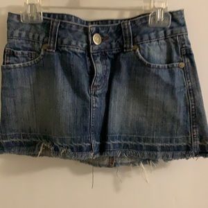 Hurley jean skirt